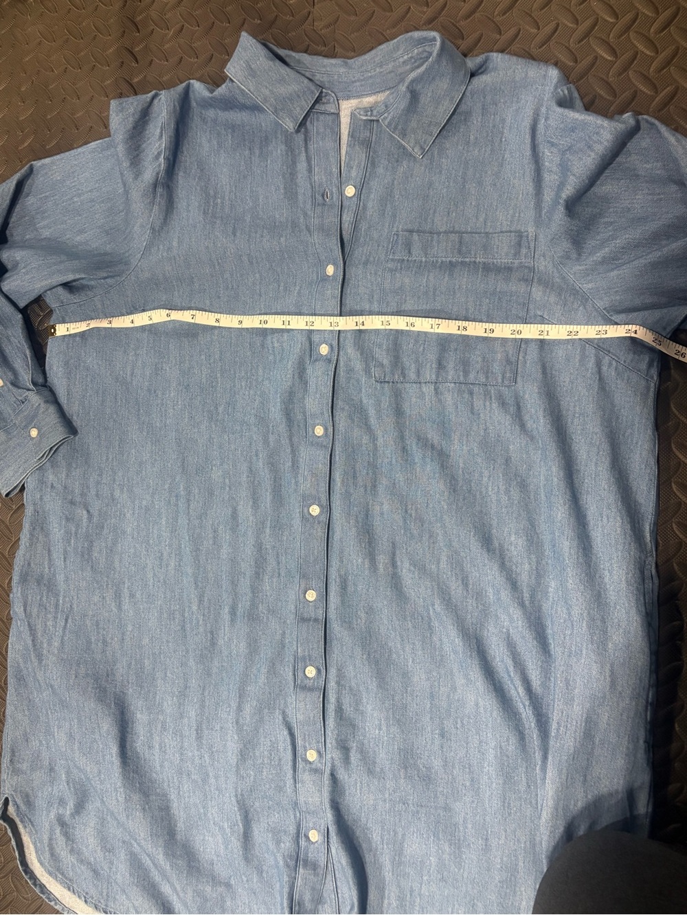 Old Navy Casual Denim Button-Up Dress - Picture 4 of 7